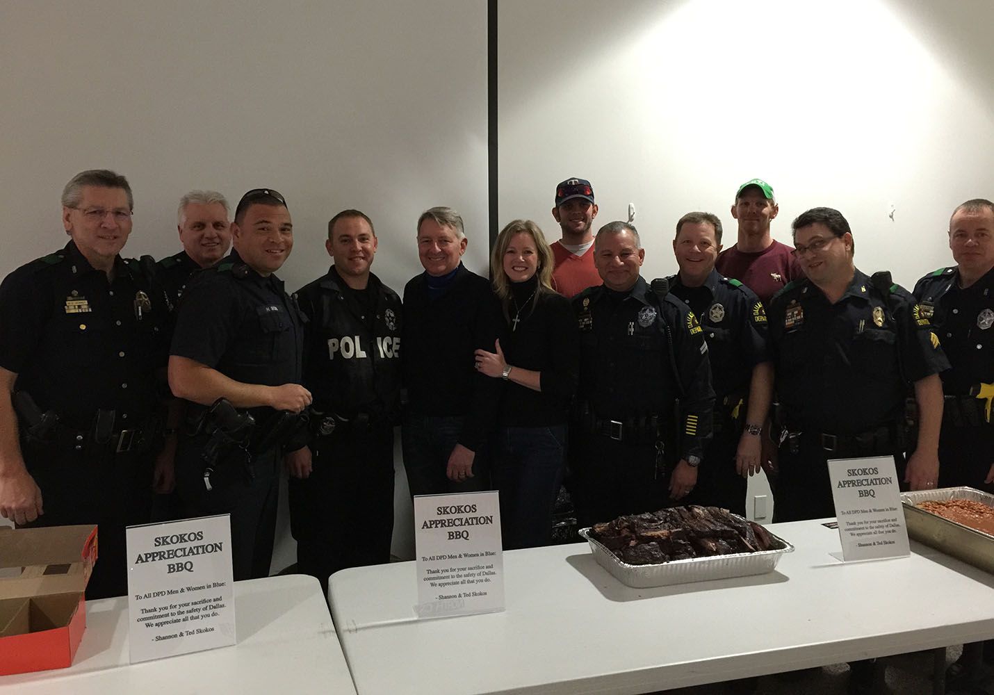 Ted and Shannon Skokos Foundation Hosting appreciation event for police officers